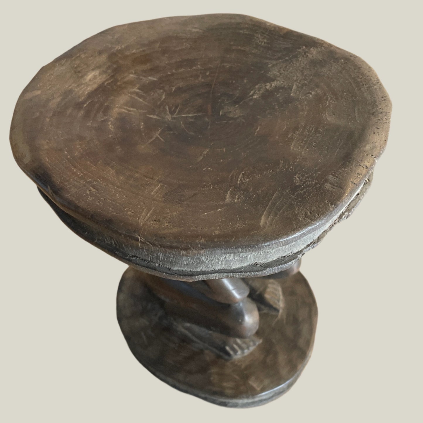 African Figural Stool