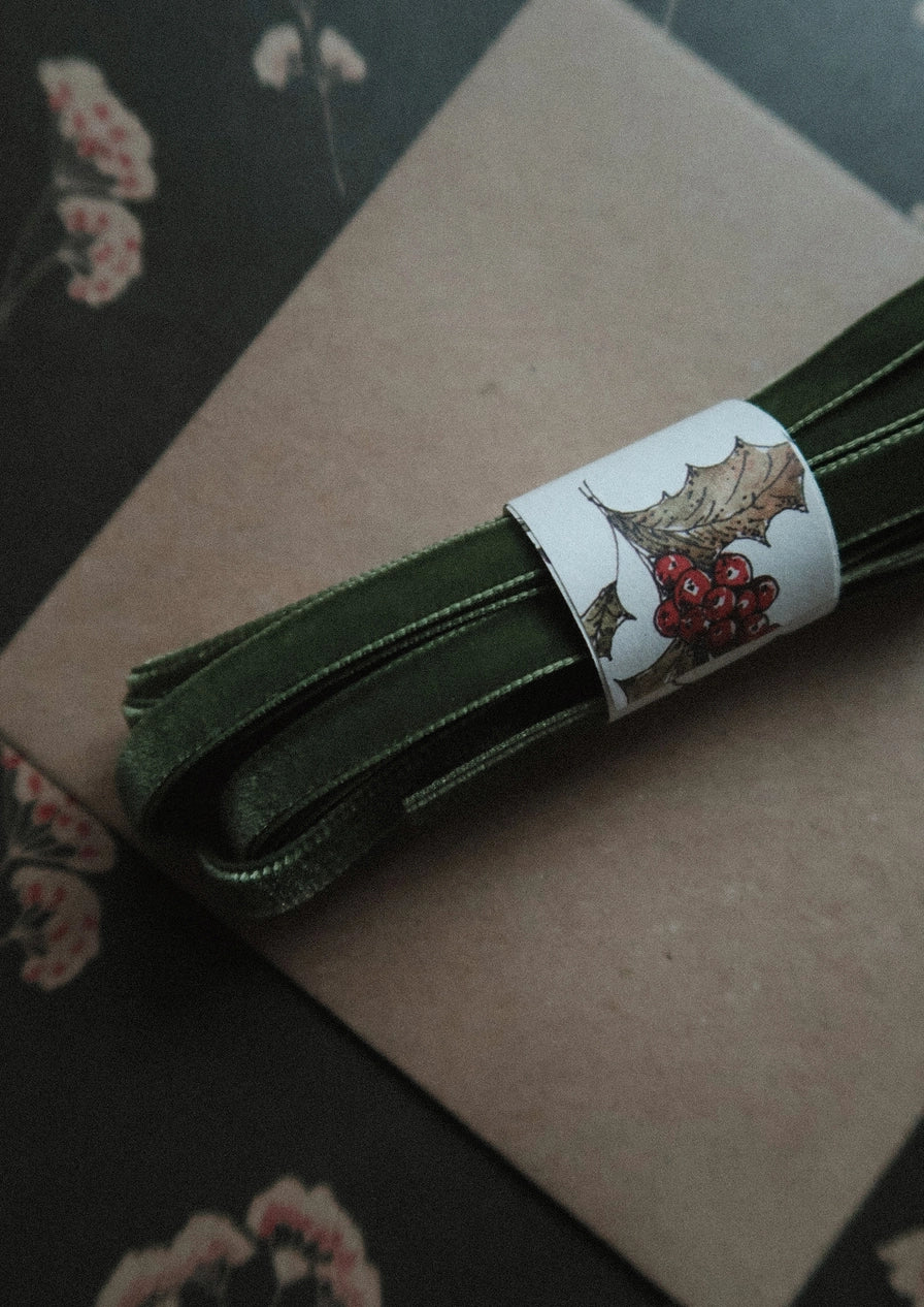 Thin Velvet Ribbon