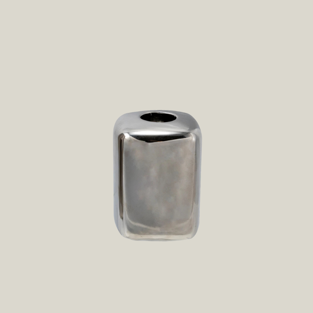 Chrome Taper Candle Holders