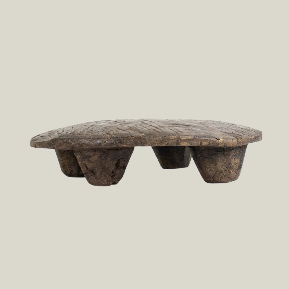 Vintage Dark Wood Riser