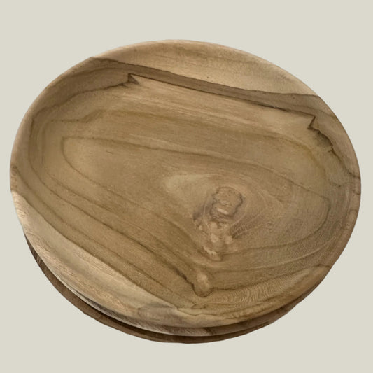 Teak Lunch Plate