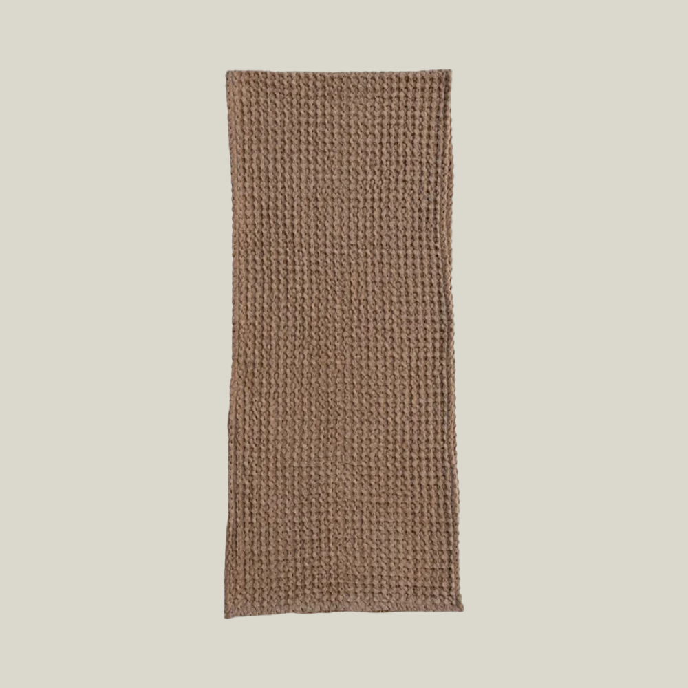 Stonewash Waffle Table Runner