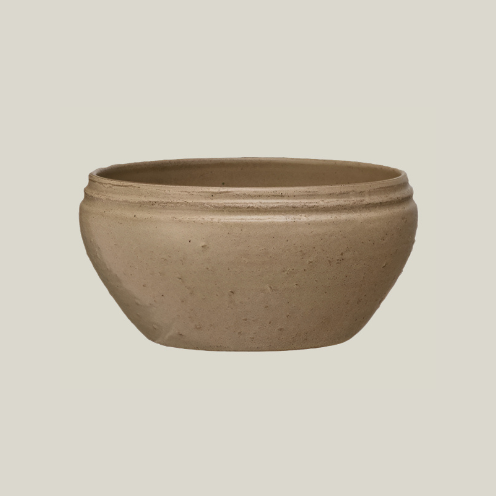 Stoneware Reactive Glaze Bowl