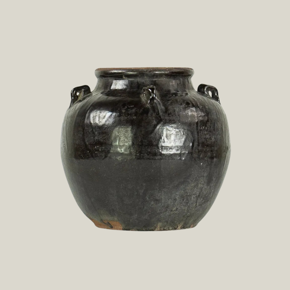 Large Glazed Pot