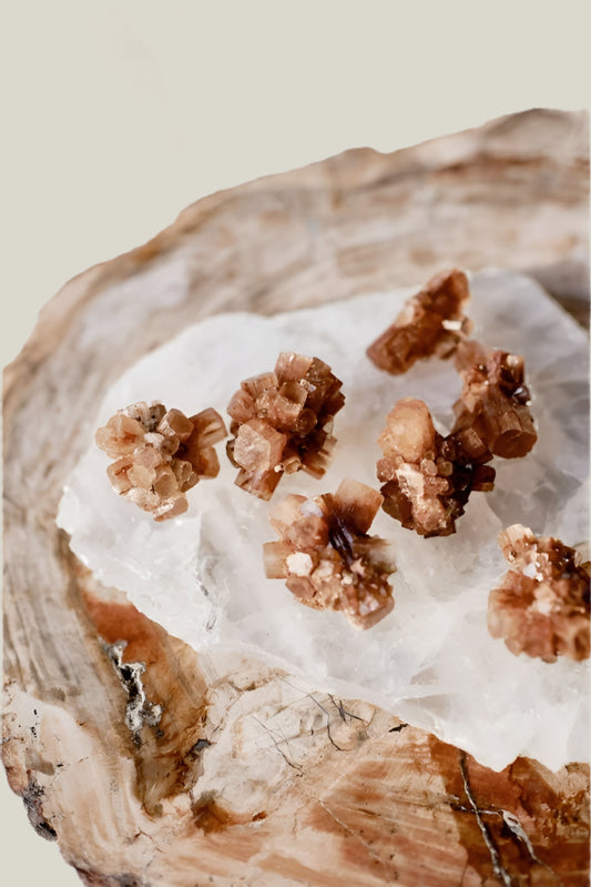 Aragonite Star Cluster Crystal