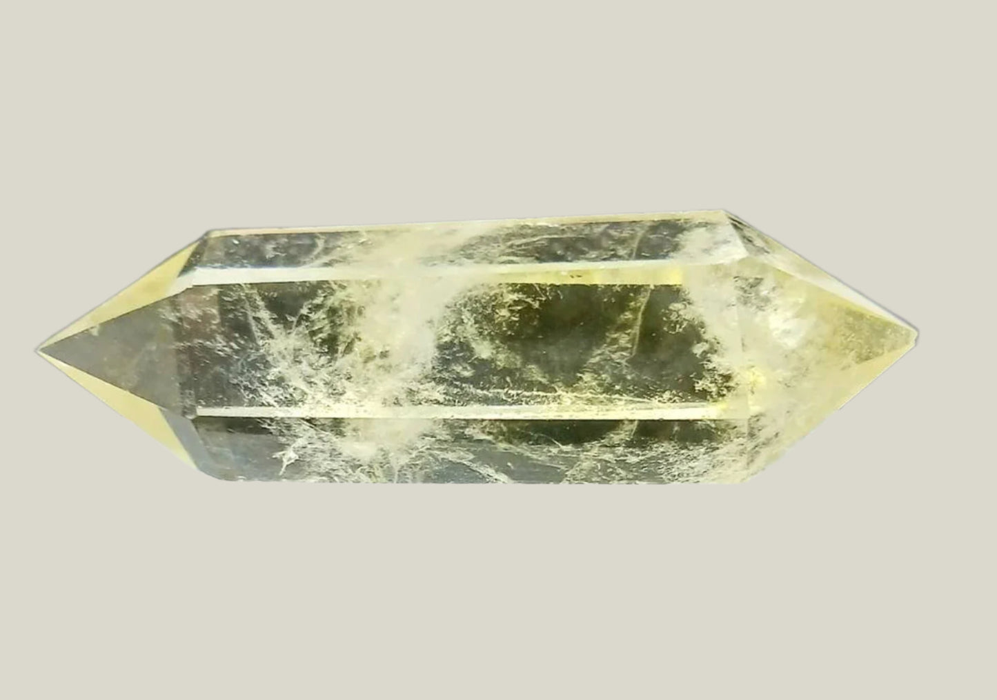 Double Terminated Citrine Point
