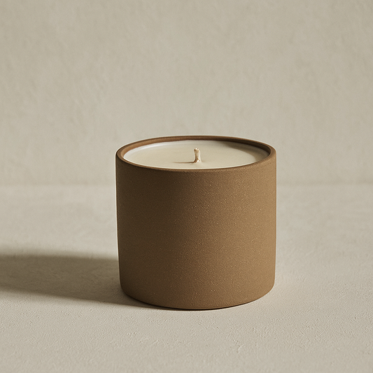 Na Nin Terracotta Ceramic Candle