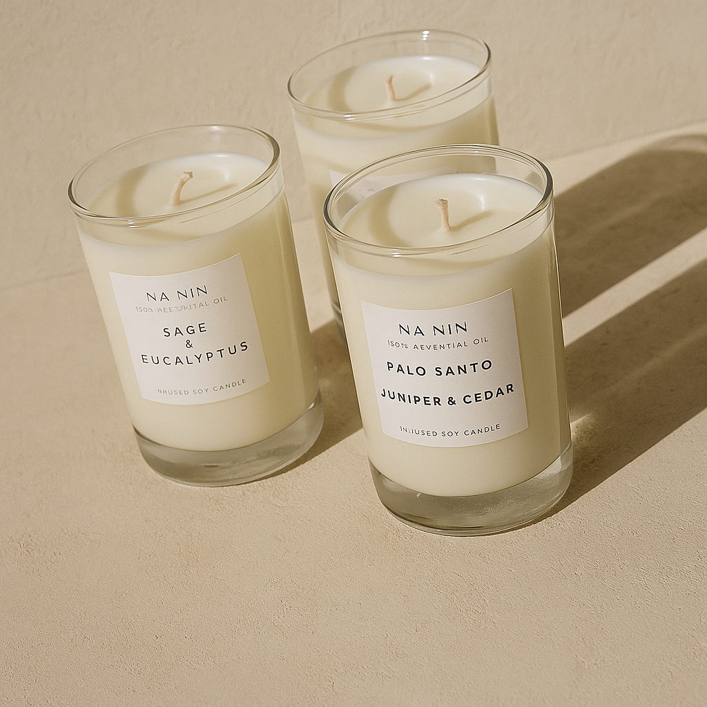 Na Nin Glass Candle