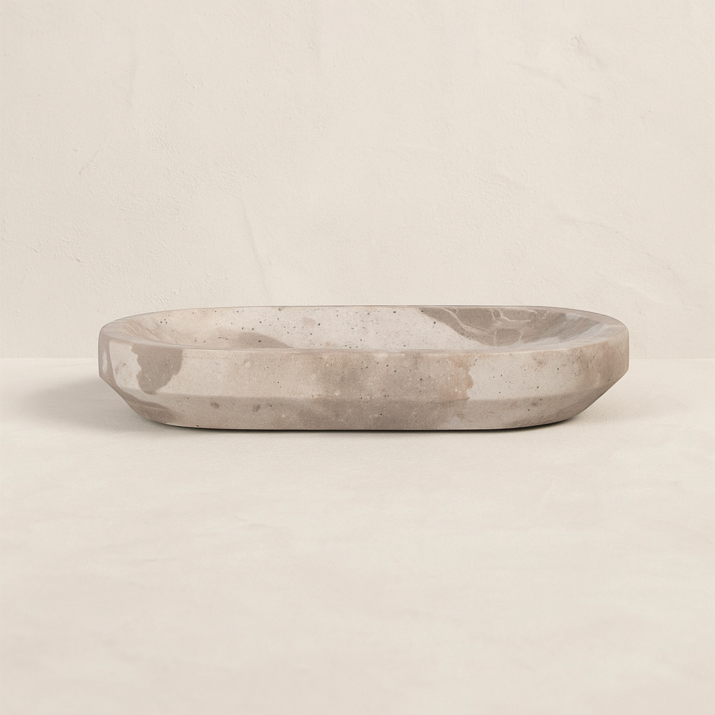 Oval Marble Dish