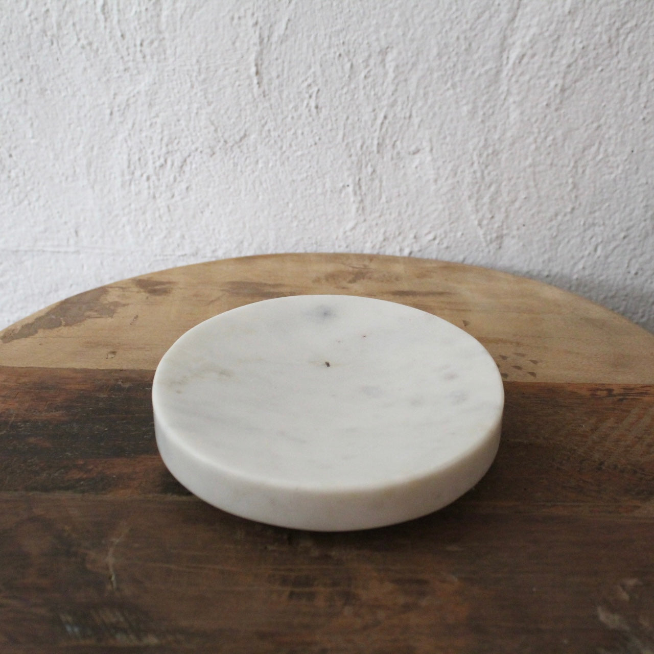 Marble Round Soap Dish