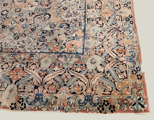 Vintage Sarouk Rug - 10'1" x 20'3"