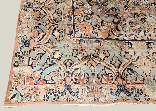 Vintage Sarouk Rug - 10'1" x 20'3"