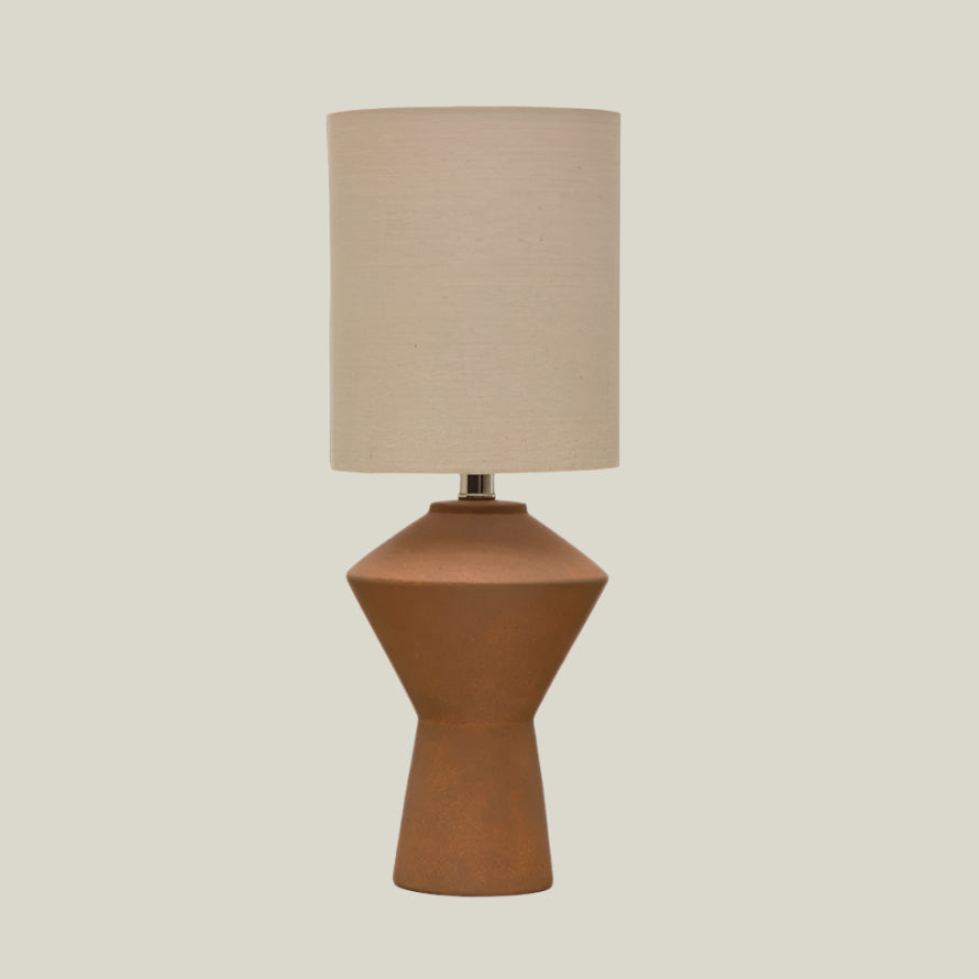 Terracotta Table Lamp