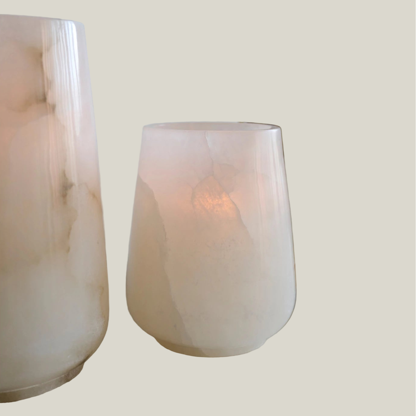 Alabaster Votive Holder