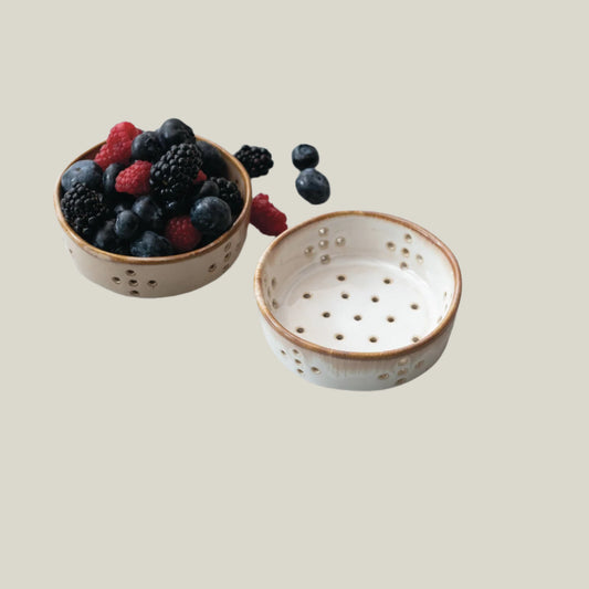 Stoneware Berry Bowl