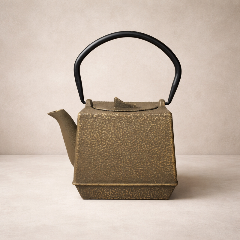 Bronze Cast Iron Teapot