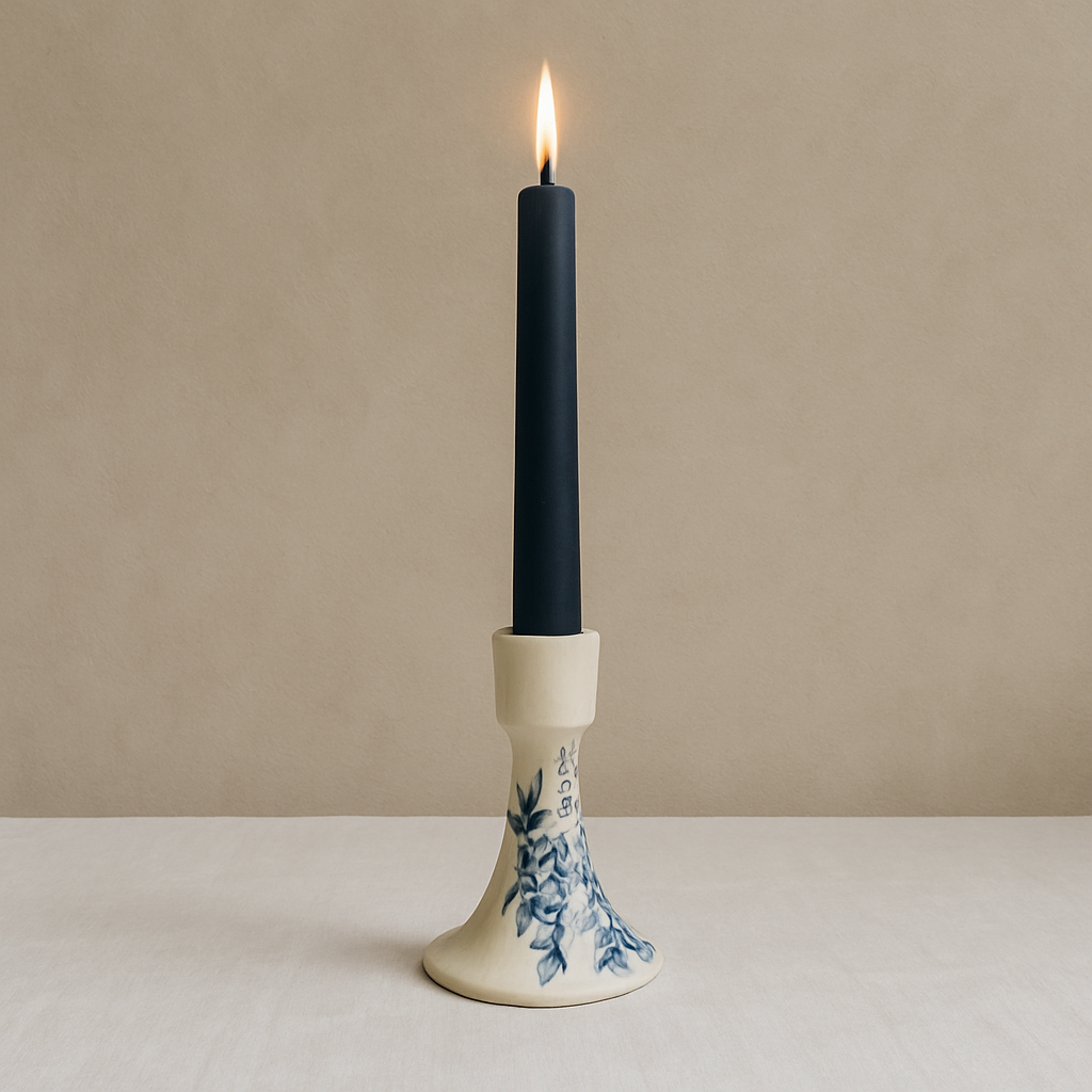 Hand-Painted Talavera Candle Holder