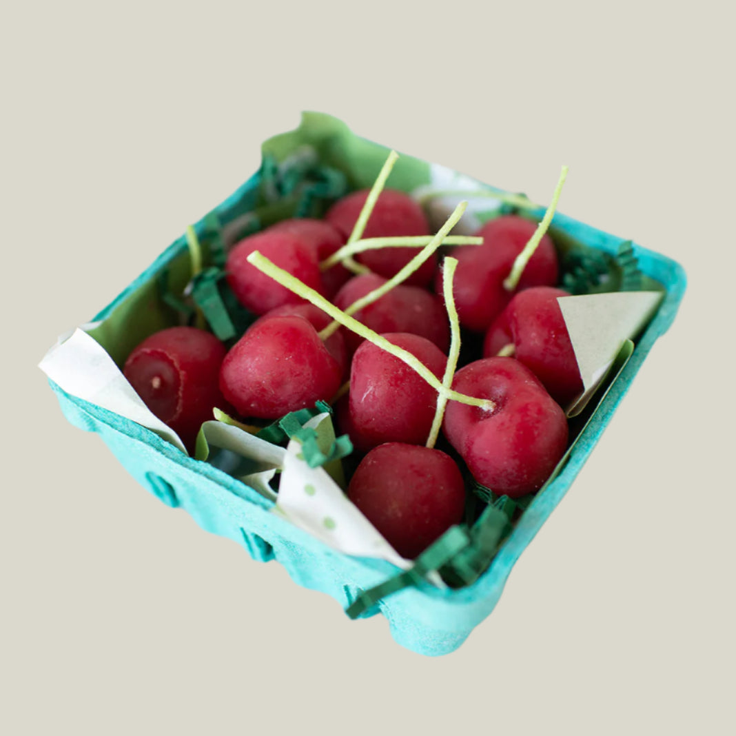 Beeswax Berry Birthday Candles