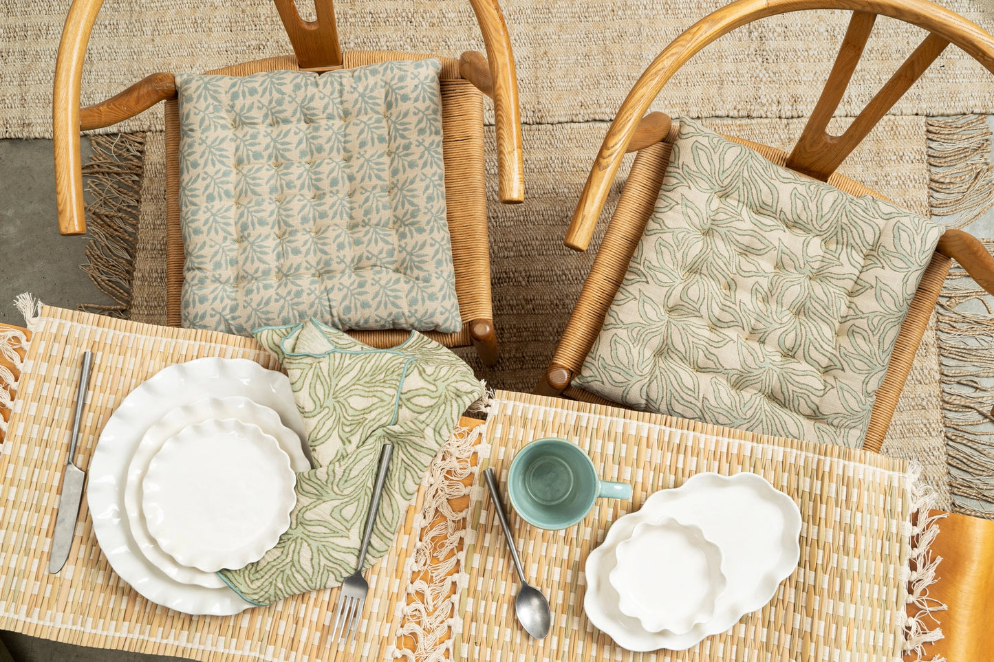 Scalloped Large Platter