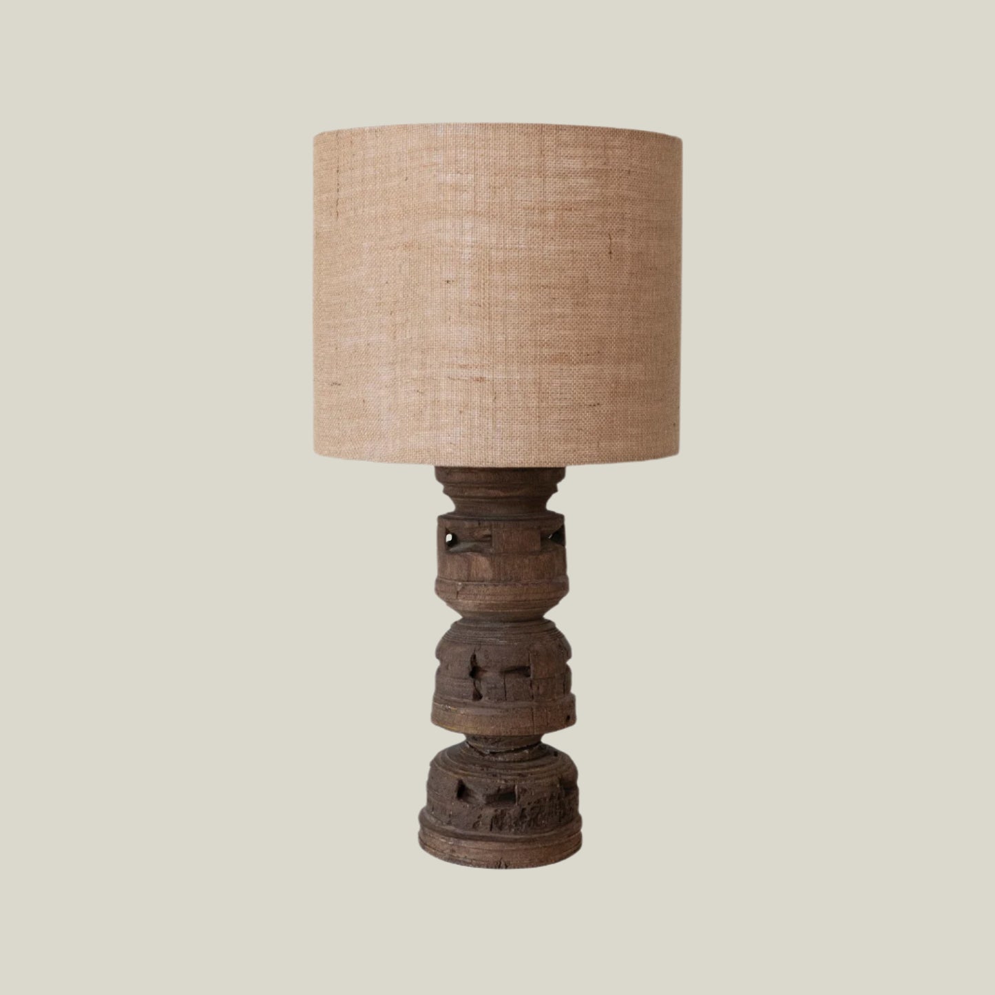 Reclaimed Wood Lamp