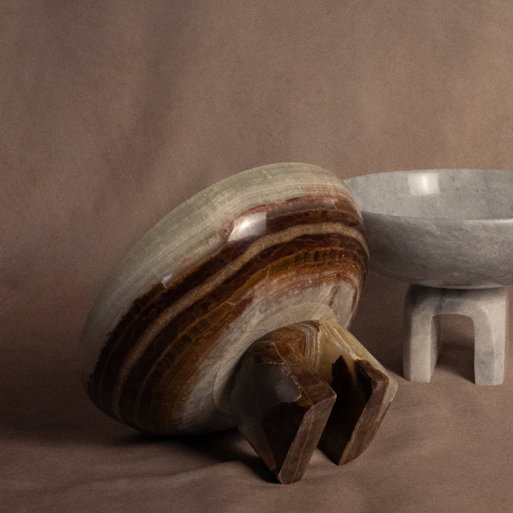 Heirloom Arched Onyx Bowl