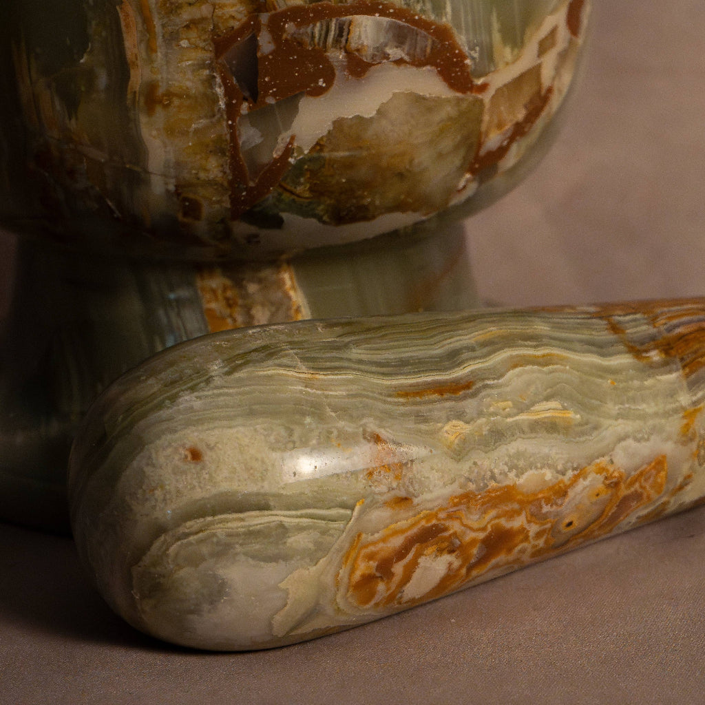 Heirloom Onyx Mortar & Pestle
