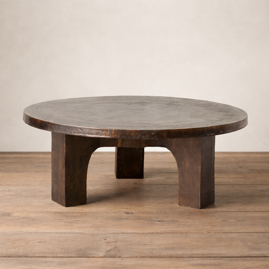 Iron Round Coffee Table