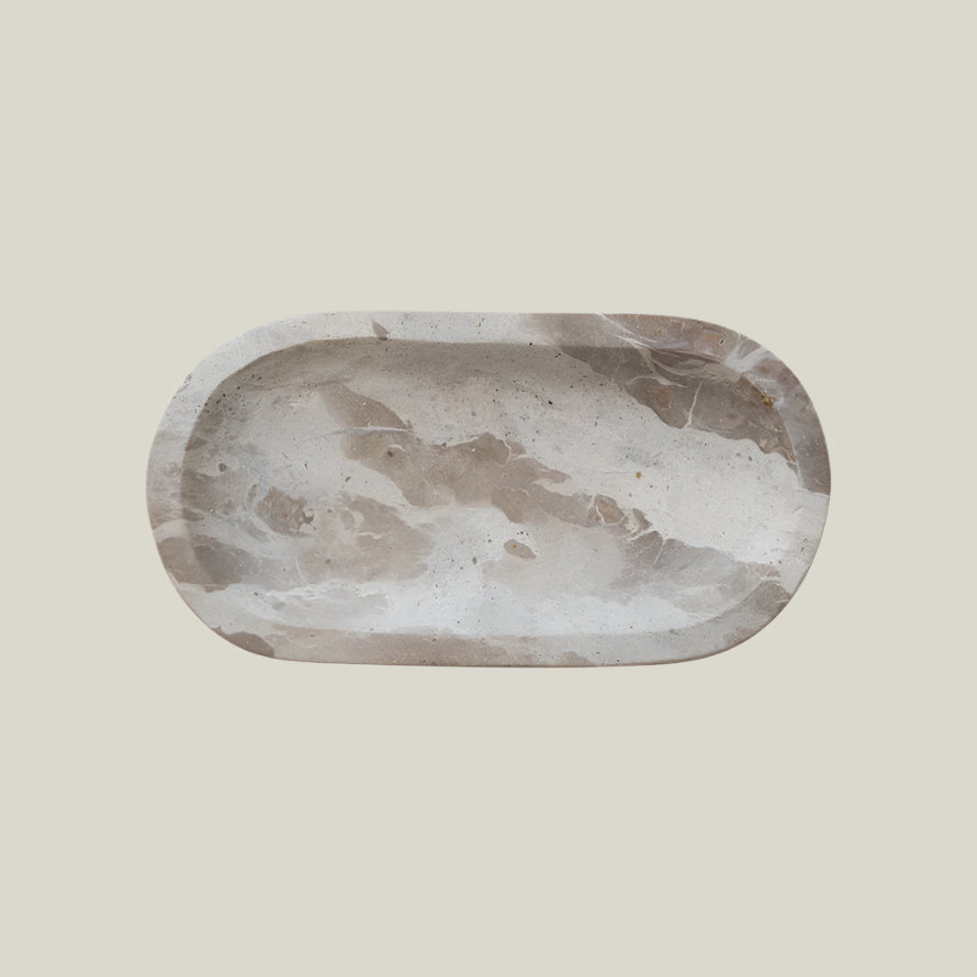 Oval Marble Dish