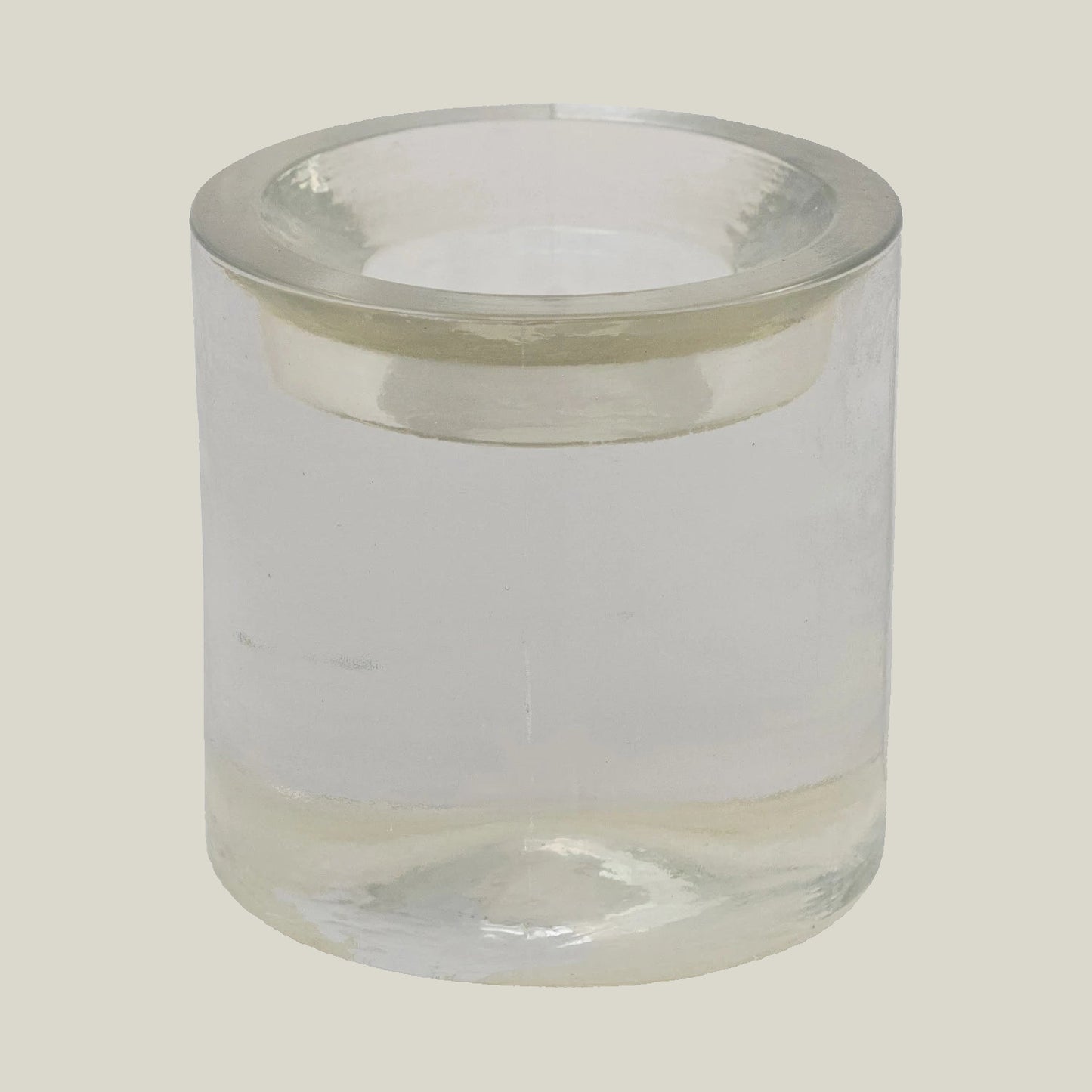 Pressed Glass Tealight Holder