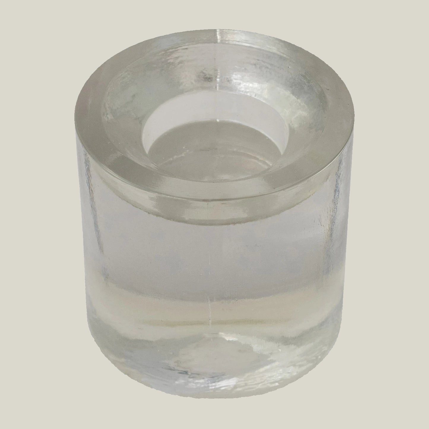 Pressed Glass Tealight Holder