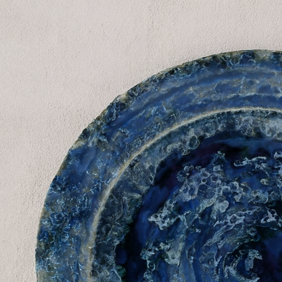 Reactive Glaze Salad Plate