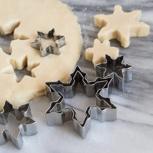 Snowflake Cookie Cutters (Set of 5)