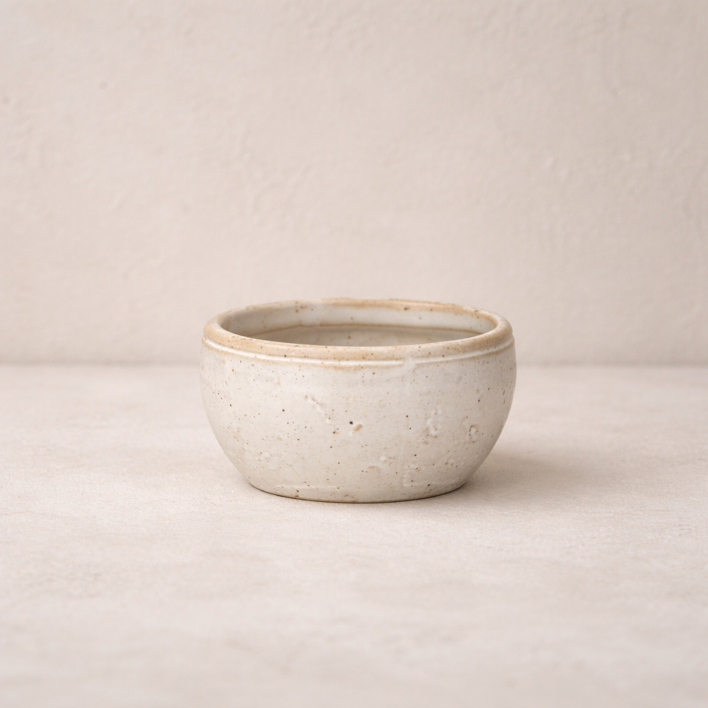 Stoneware Pinch Pot Bowl