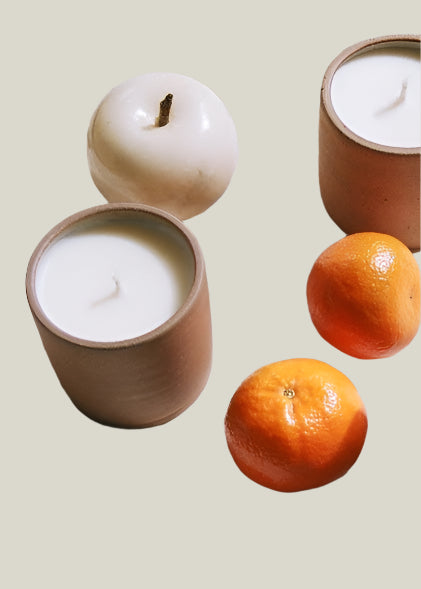 Na Nin Terracotta Ceramic Candle