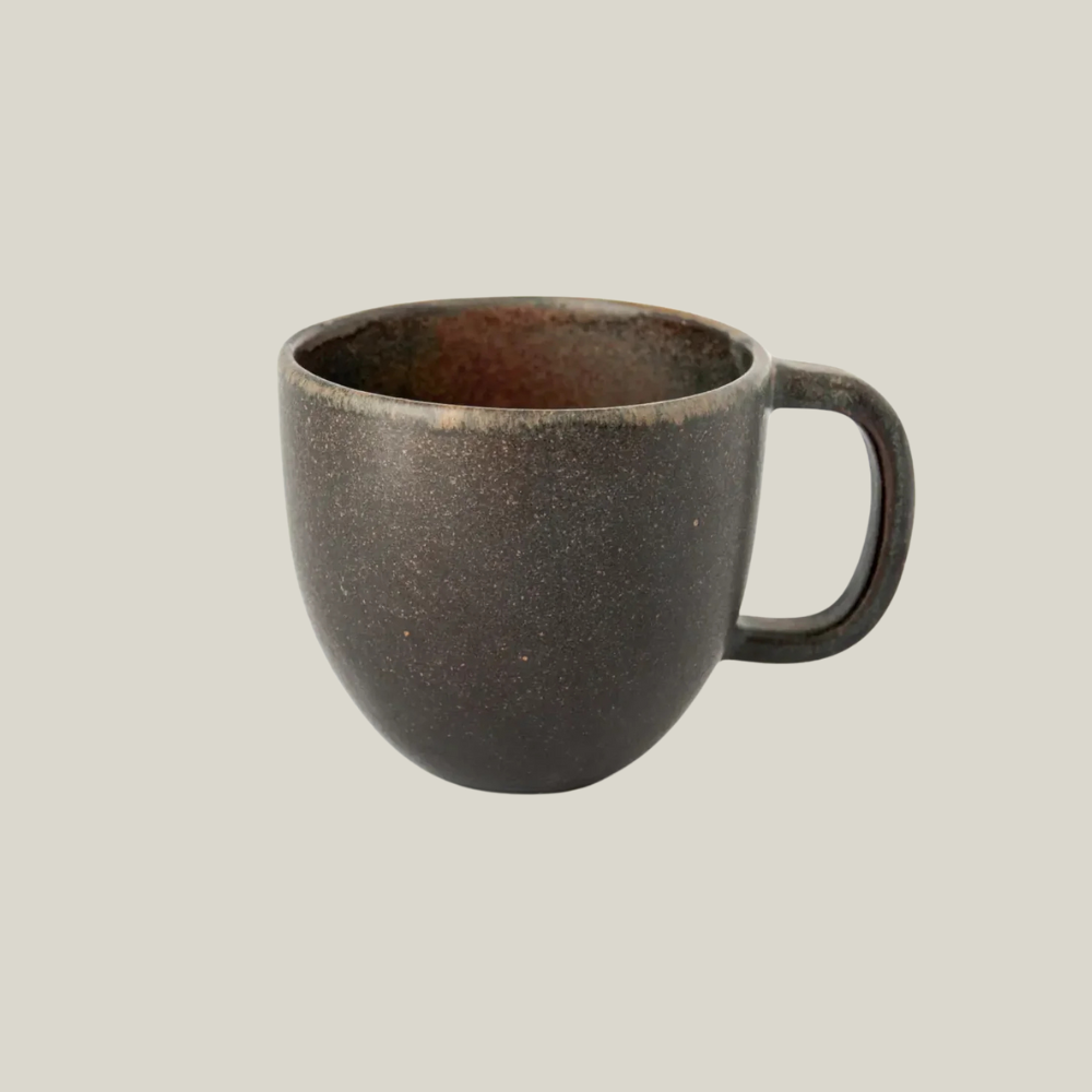 Stoneware Rust-Glaze Mug