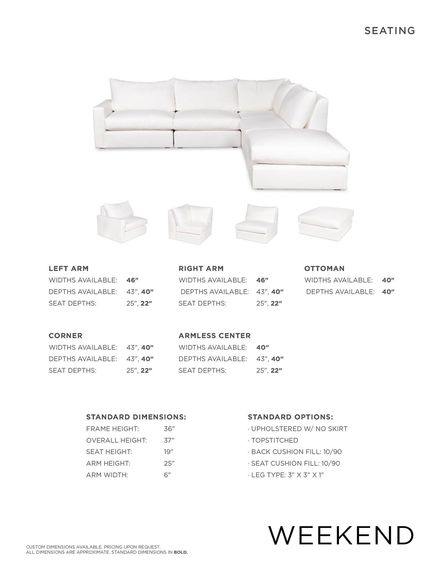 Weekend Modular Sectional