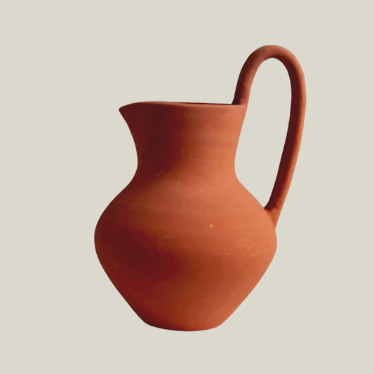 Clay Hot Chocolate Jug