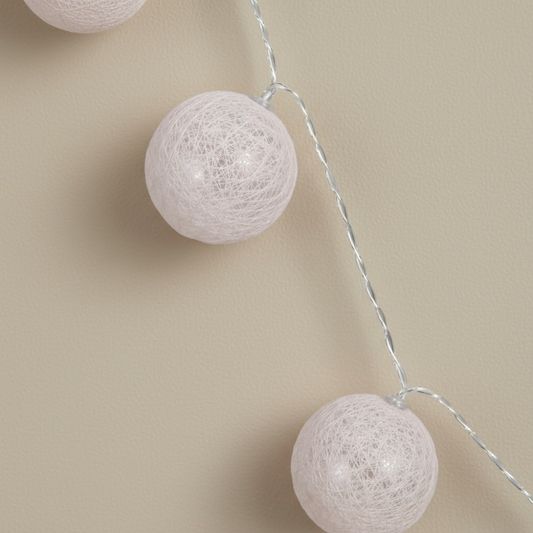 Wrapped Globe String Lights