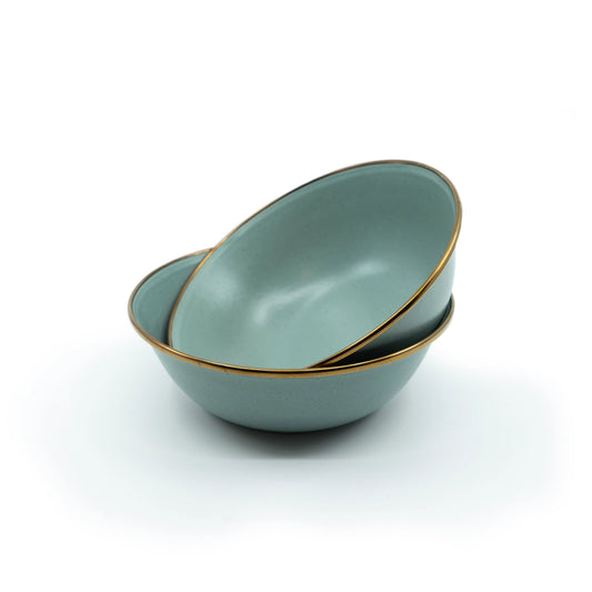 Mint Enamel Bowl