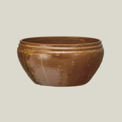 Stoneware Reactive Glaze Bowl