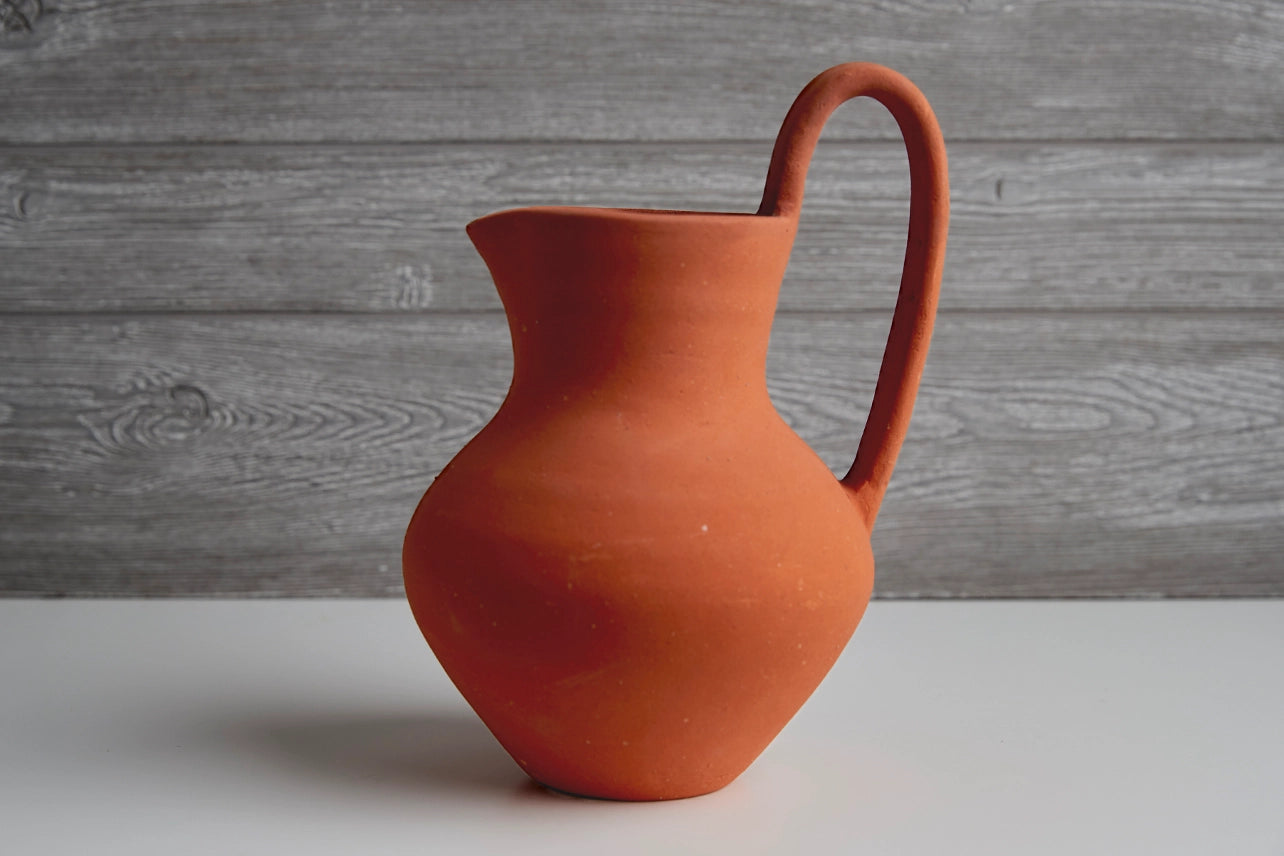 Clay Hot Chocolate Jug