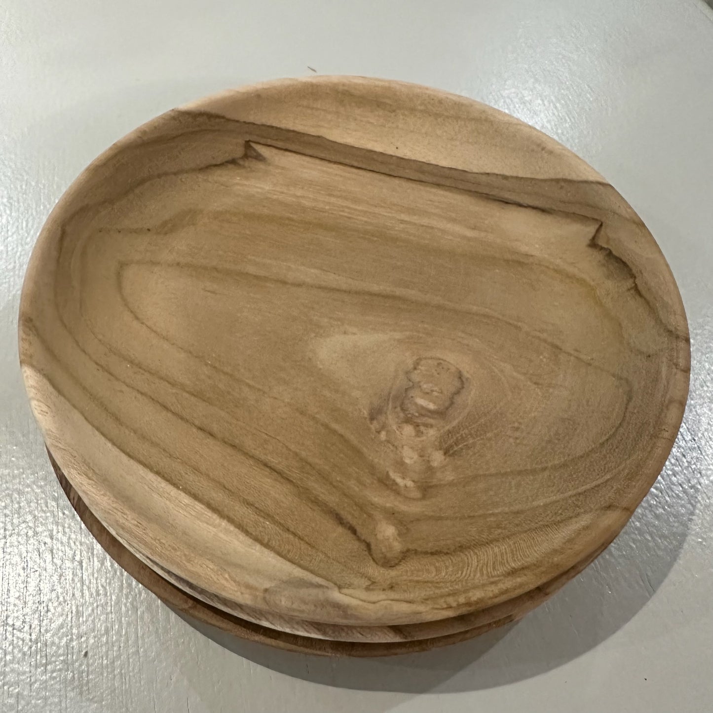 Teak Lunch Plate