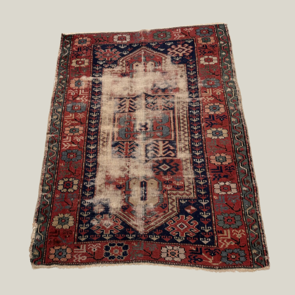 Moroccan Small Rug - 4' 3" x 3' 2"