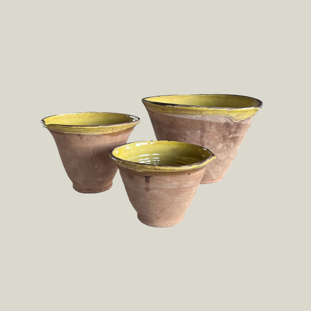 Yellow Cottage Bowl Vessels