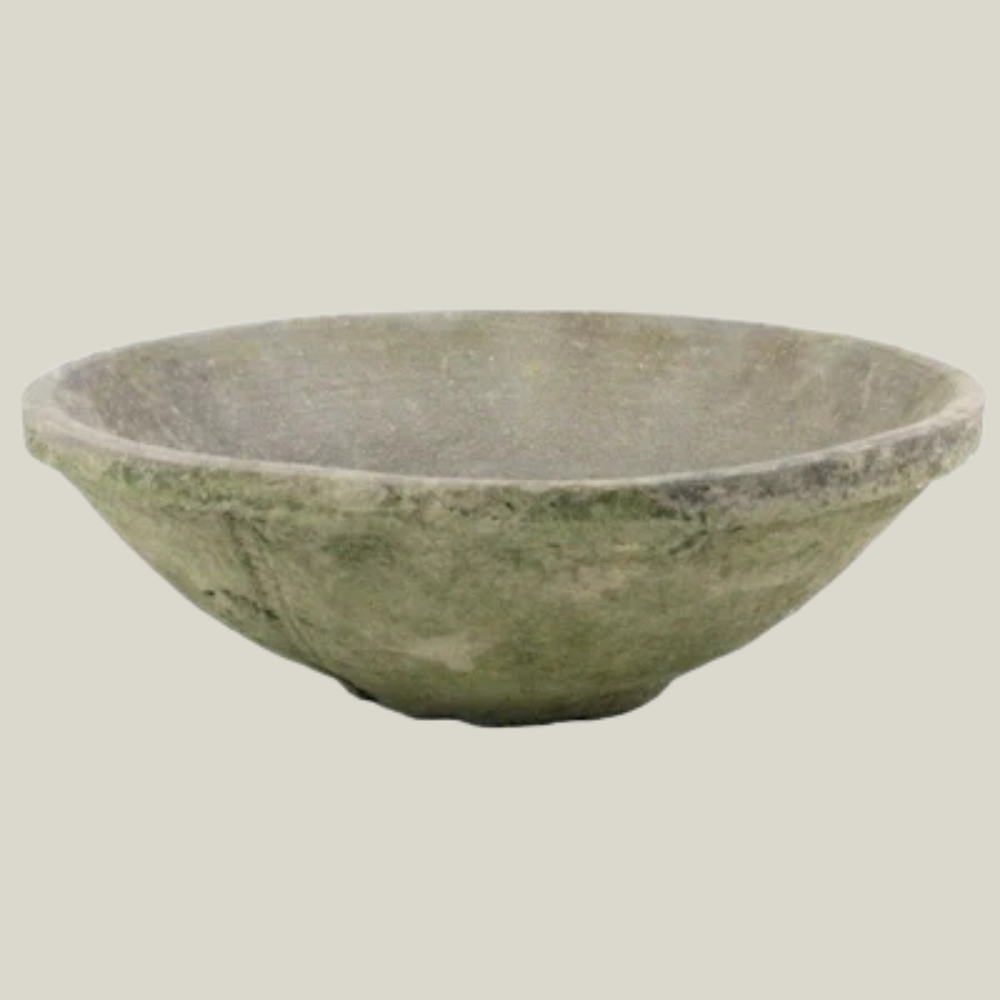 Grey Rustic Clay Bowl