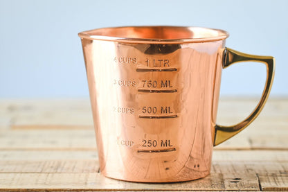 Copper Measuring Cup