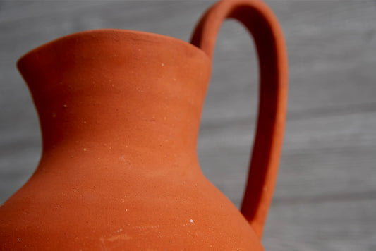 Clay Hot Chocolate Jug