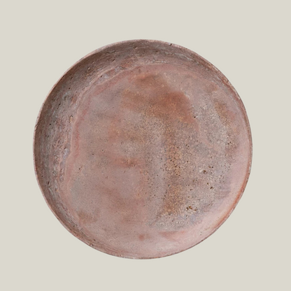 Red Travertine Tray