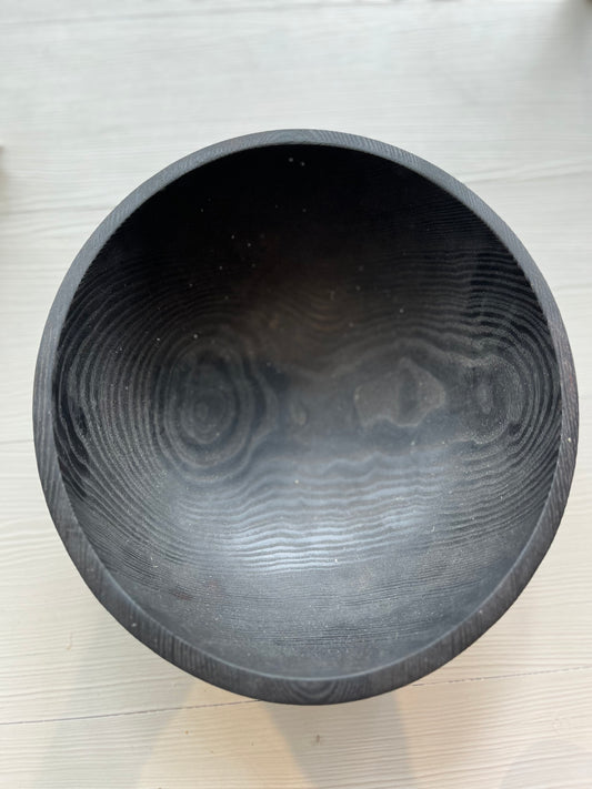 Black Wood Bowl