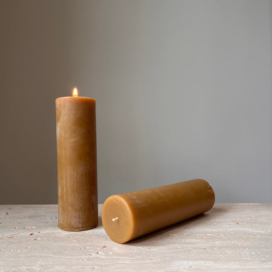 Beeswax Pillar Candle